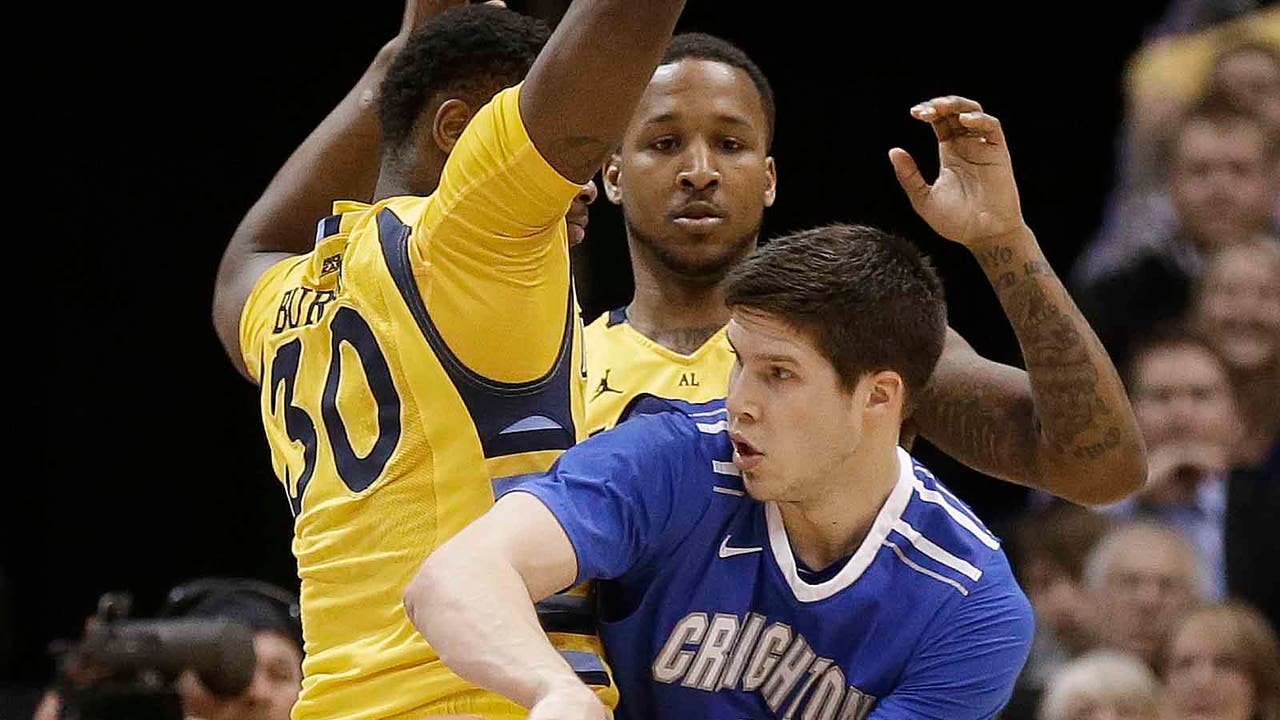 McDermott's 25 points lead No. 11 Creighton past Marquette